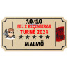 Biljett till Felix Recenserar i Malmö!