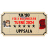 Biljett till Felix Recenserar i Uppsala!